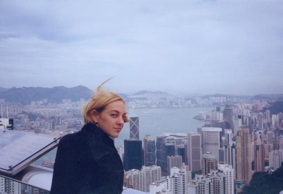 Anna at the peak