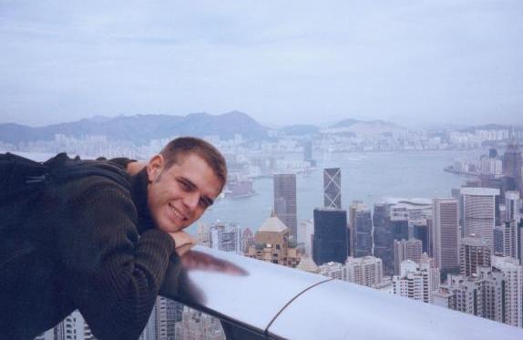 Dave at the peak