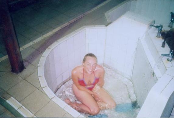 At the hotsprings