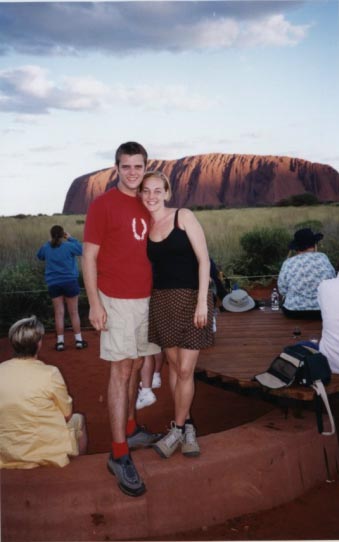 Us at Uluru